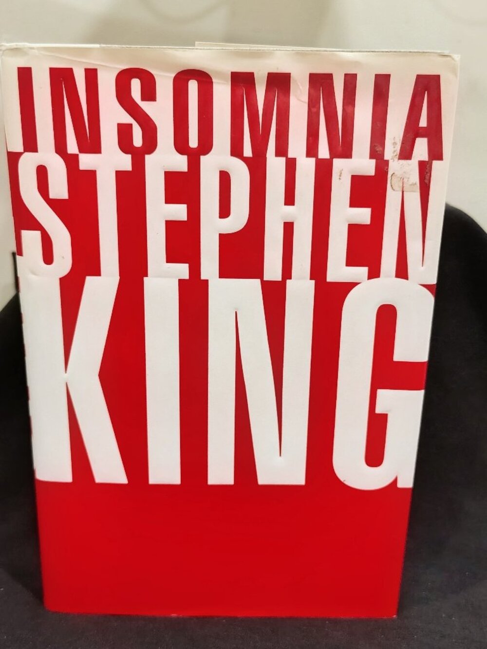 Stephen King INSOMNIA First Edition 1st Print 1994 Hardcover Red Cover Variant